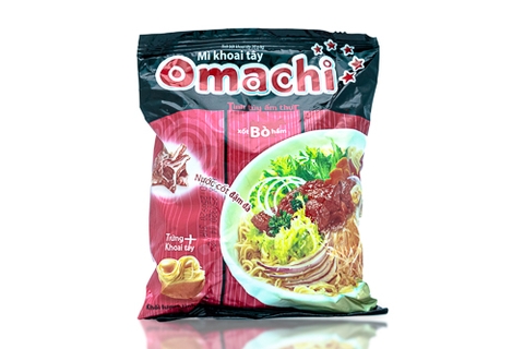 Mì Omachi bò hầm 80g