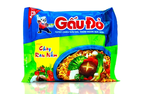 Mì chay rau nấm gấu đỏ 63g