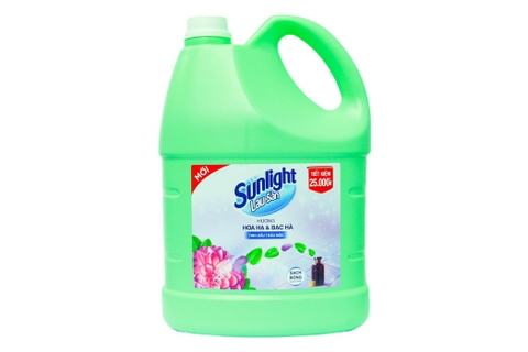 Nước lau sàn Sunlight hoa hạ 3.8kg