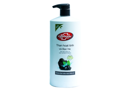 ST Lifebouy than hoạt tính bạc hà 850g