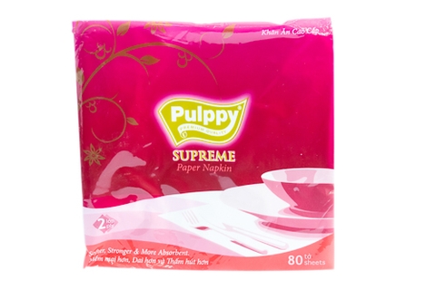 Khăn ăn pulppy 80 tờ