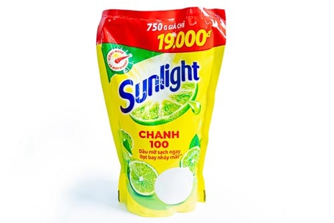 Nước rửa chén sunlight chanh 100 750g
