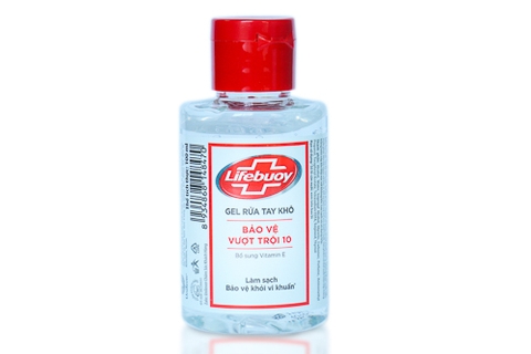 Gel rửa tay khô Lifebouy bảo vệ vượt trội 100ml