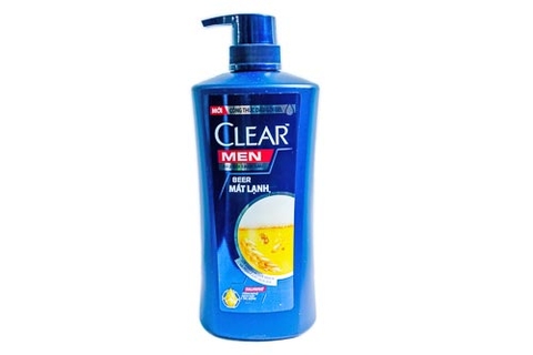 dầu gội Clear bia mát lạnh 650g