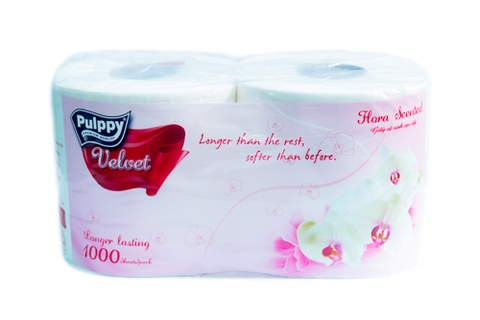 Giấy vệ sinh pulppy Velvet