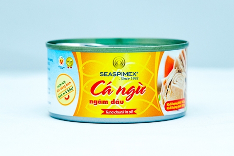 Cá ngừ ngâm dầu SEASPI