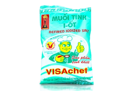 Muối iot miền trung Visachef 200g