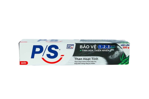 Kem đánh răng than hoạt tính P/S 230g