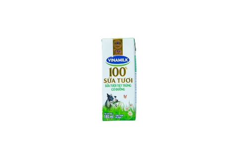 Sữa Vinamilk 100% 180ml