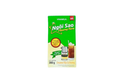 Sữa ngôi sao Phương Nam hộp giấy 380g
