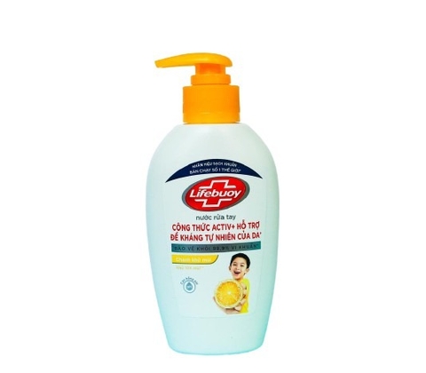 Nước rửa tay Lifebuoy chanh 180g