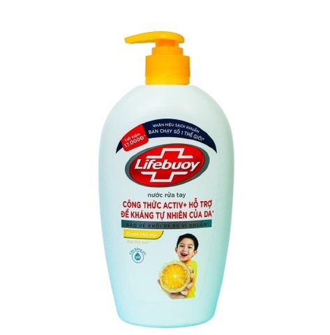 Nước rửa tay Lifebouy chanh 500ml