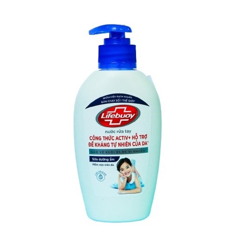 Nước rửa tay Lifebuoy dưỡng ẩm 180g