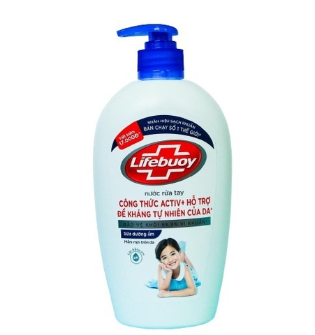 Nước rửa tay Lifebuoy dưỡng ẩm 500g