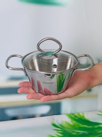 Nồi inox mini 304 Chockmen 13cm