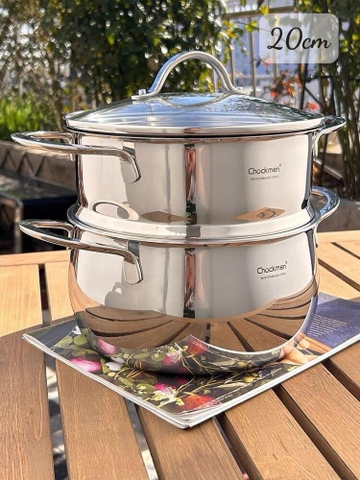 Bộ nồi kèm xửng hấp Chockmen size 20cm