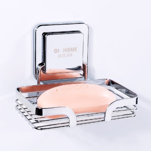 Kệ xà bông cao cấp dán tường Gi-84008