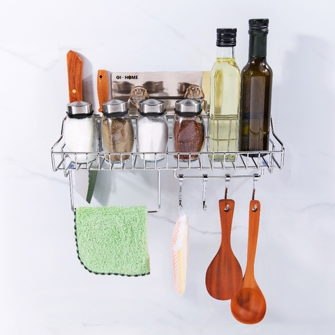 Kệ bếp đa năng cao cấp dán tường GI-82420