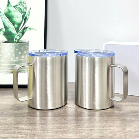 Cốc giữ nhiệt inox 304 cao cấp dáng cao 400ml GHA607