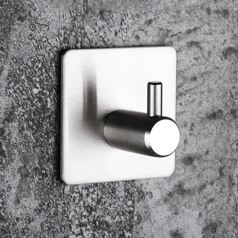 Móc đơn dán tường inox 304 cao cấp mã MA41