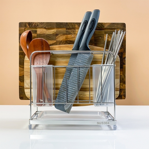 Giá gài dao thớt inox 304 cao cấp Gi-Home KT26