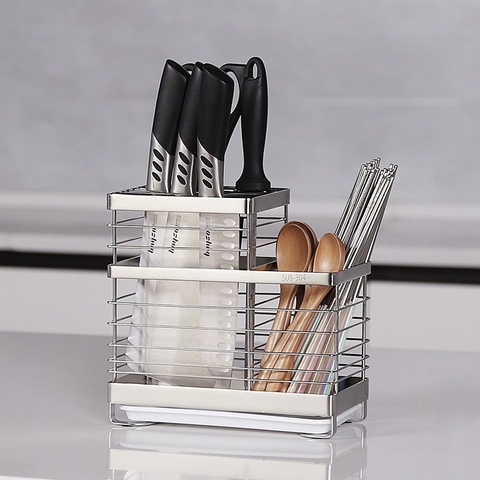 Giá gài dao, muỗng đũa inox 304 Gi-Home KT25