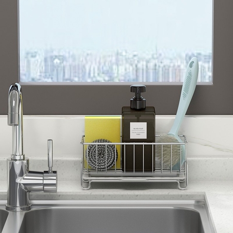 Kệ để giẻ rửa bát inox 304 cao cấp Gi-Home KT23