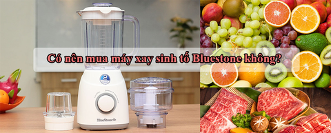 Có nên mua máy xay sinh tố Bluestone không?