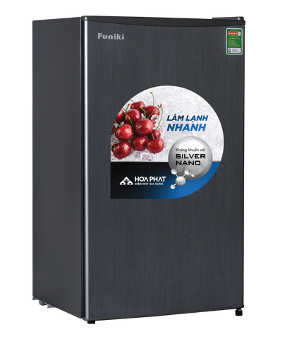 Tủ lạnh Funiki FR-91DSU 90 lít , có ngăn đá , có đóng tuyết MÀU GHI ĐEN