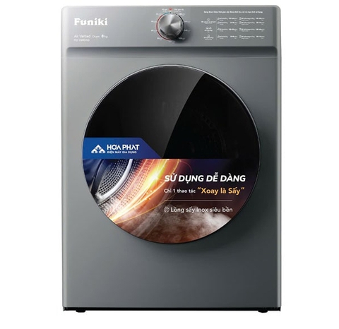 Máy sấy thông hơi Funiki HD V680AG 8kg