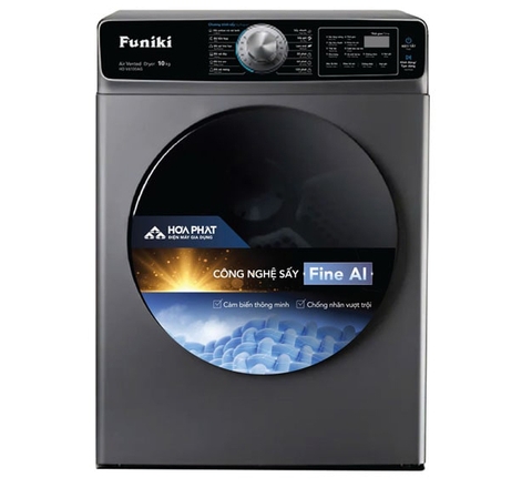 Máy sấy thông hơi thông minh Funiki HD V6100AG 10kg