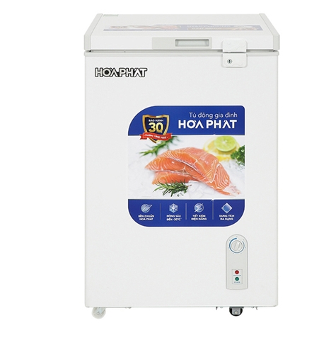 Tủ Đông Hòa Phát 107 Lít HPF AD6107 , dàn đồng