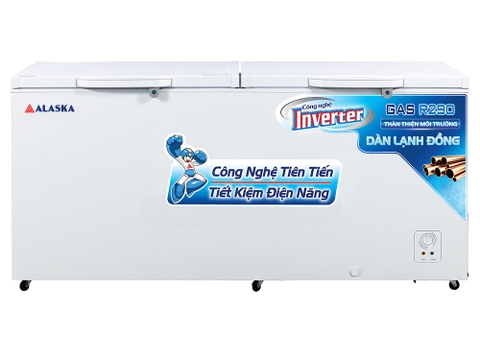 Tủ đông 2 cánh Alaska Inverter HB-650CI