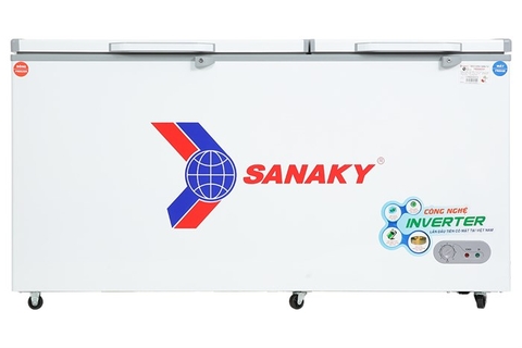 Tủ đông Sanaky Inverter 485 lít VH-6699W3 , 2 cửa , 1 ngăn đông, 1 ngăn mát