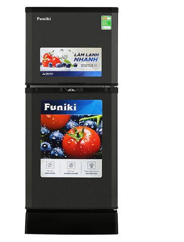 Tủ lạnh Funiki 120 lít HR T6120TDG , không đóng tuyết MẪU MỚI MÀU ĐEN
