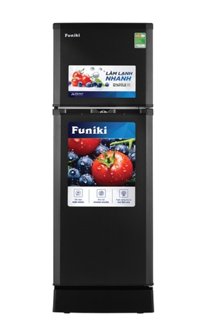 Tủ lạnh Funiki 147 lít HR T6147TDG , không đóng tuyết MẪU MỚI MÀU GHI ĐEN