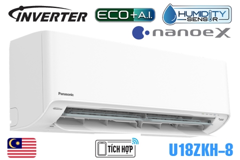 Điều hòa Panasonic 18.000BTU 1 chiều inverter U18ZKH-8