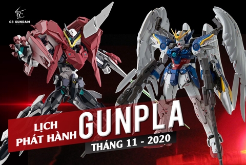 Lịch Phát Hành Gunpla Tháng 11 Năm 2020