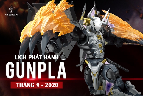 Lịch Phát Hành Gunpla Tháng 09 Năm 2020