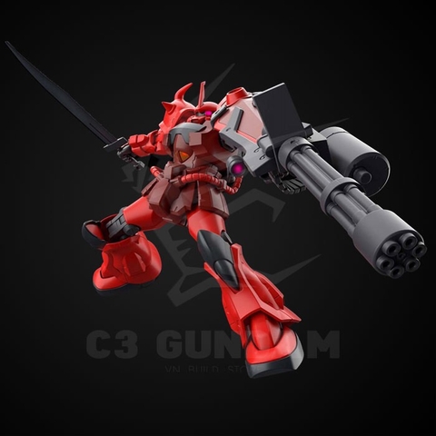 HGBB 008 1/144 GOUF CRIMSON CUSTOM GUNDAM BREAKER BATTLOGUE