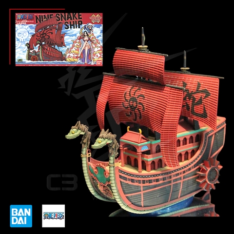 ONEPIECE GRANDSHIP COLLECTION 06 Nine Snake Pirate Ship