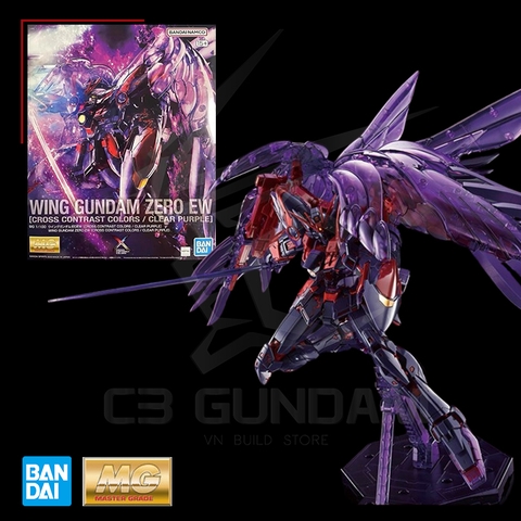 MG 1/100 Wing Gundam Zero EW [Cross Contrast Colors / Clear Purple] [P-Bandai]