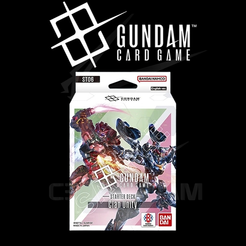 Thẻ Bài Gundam Card Game: [ST06] Starter Deck 06: Clan Unity [ENG]