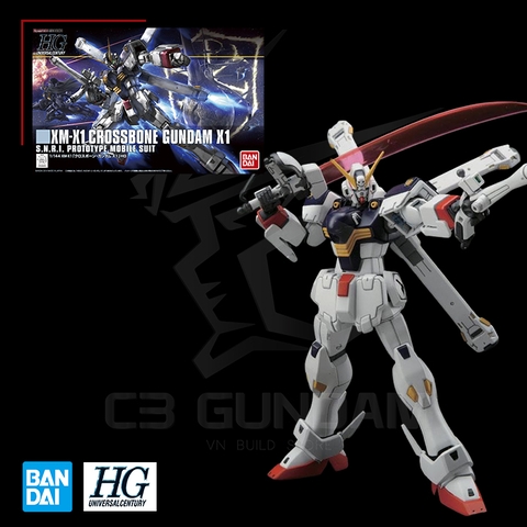 HGUC 187 1/144 XM-X1 Crossbone Gundam X1