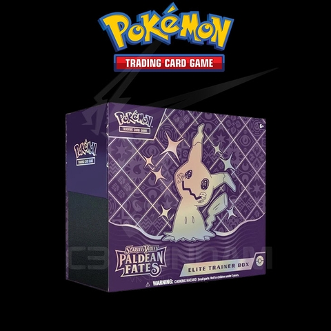 Thẻ Bài Pokemon TCG Paldean Fates Elite Trainer Box - Hàng Chính Hãng Mỹ - Nintendo