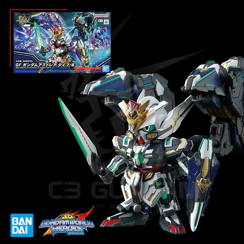 SD WORLD HEROES 39 GF Gundam Astraea Type B SDWH