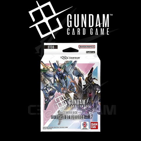 Thẻ Bài Gundam Card Game: [ST08] Starter Deck 08: Flash of Radiance [ENG]