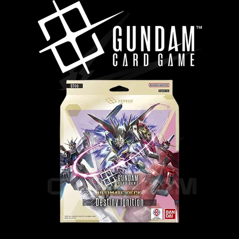 Thẻ Bài Gundam Card Game: [ST09] Ultimate Deck 09: Destiny Ignition [ENG]