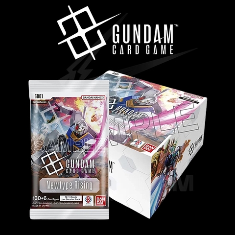 Thẻ Bài Gundam Card Game: [GD01] Newtype Rising Booster Box [ENG]