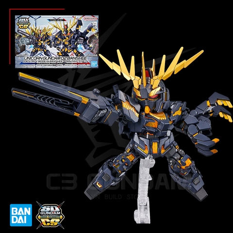 SDCS UNICORN GUNDAM 02 BANSHEE (DESTROY MODE) & BANSHEE NORN PARTS SET
